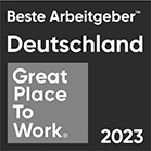 Auszeichnung im Great Place to Work Wettbewerb Deutschlands beste Arbeitgeber 2023